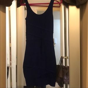 Royal Blue Bebe Dress